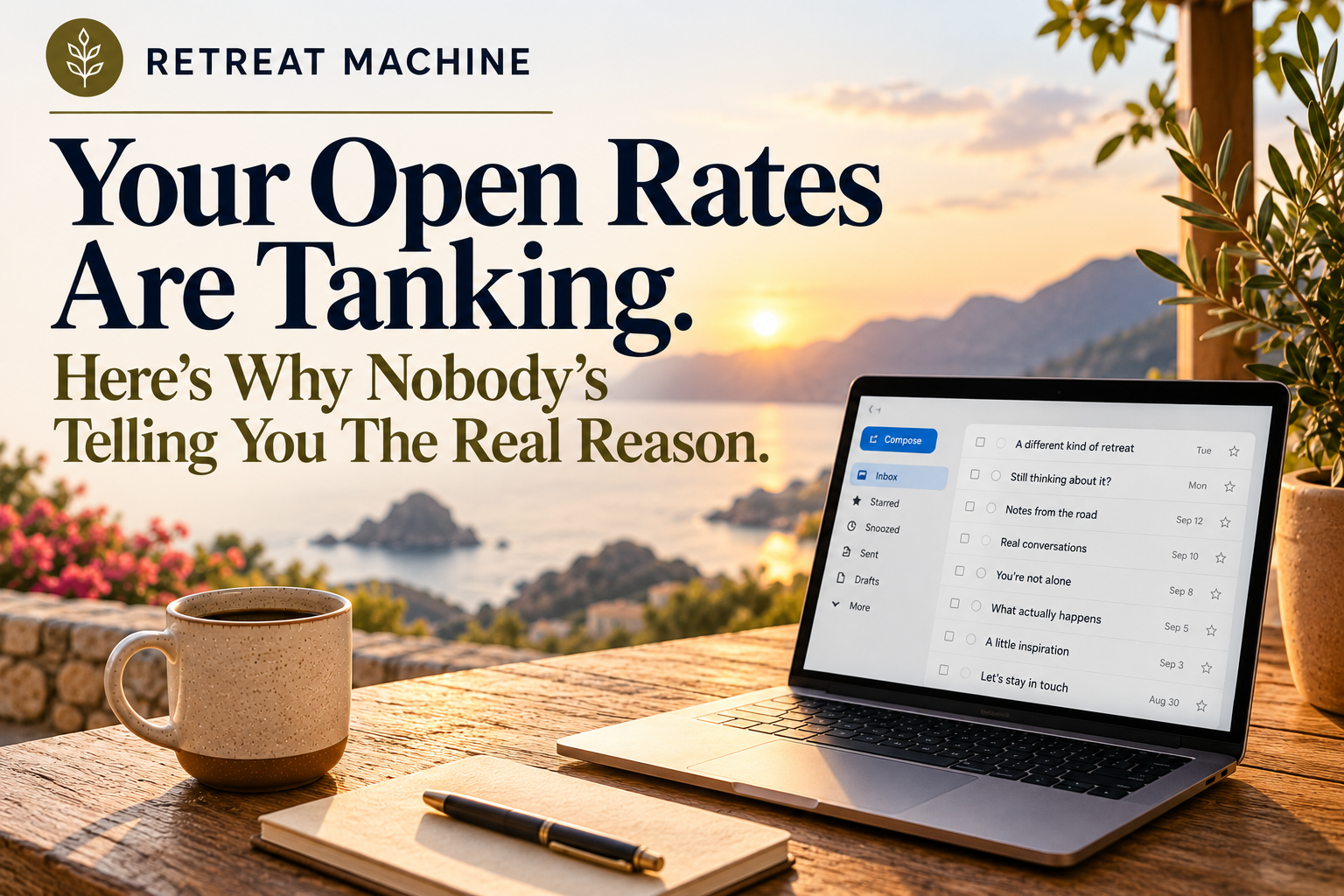 Your Open Rates Are Tanking. Here's Why Nobody's Telling You The Real Reason.