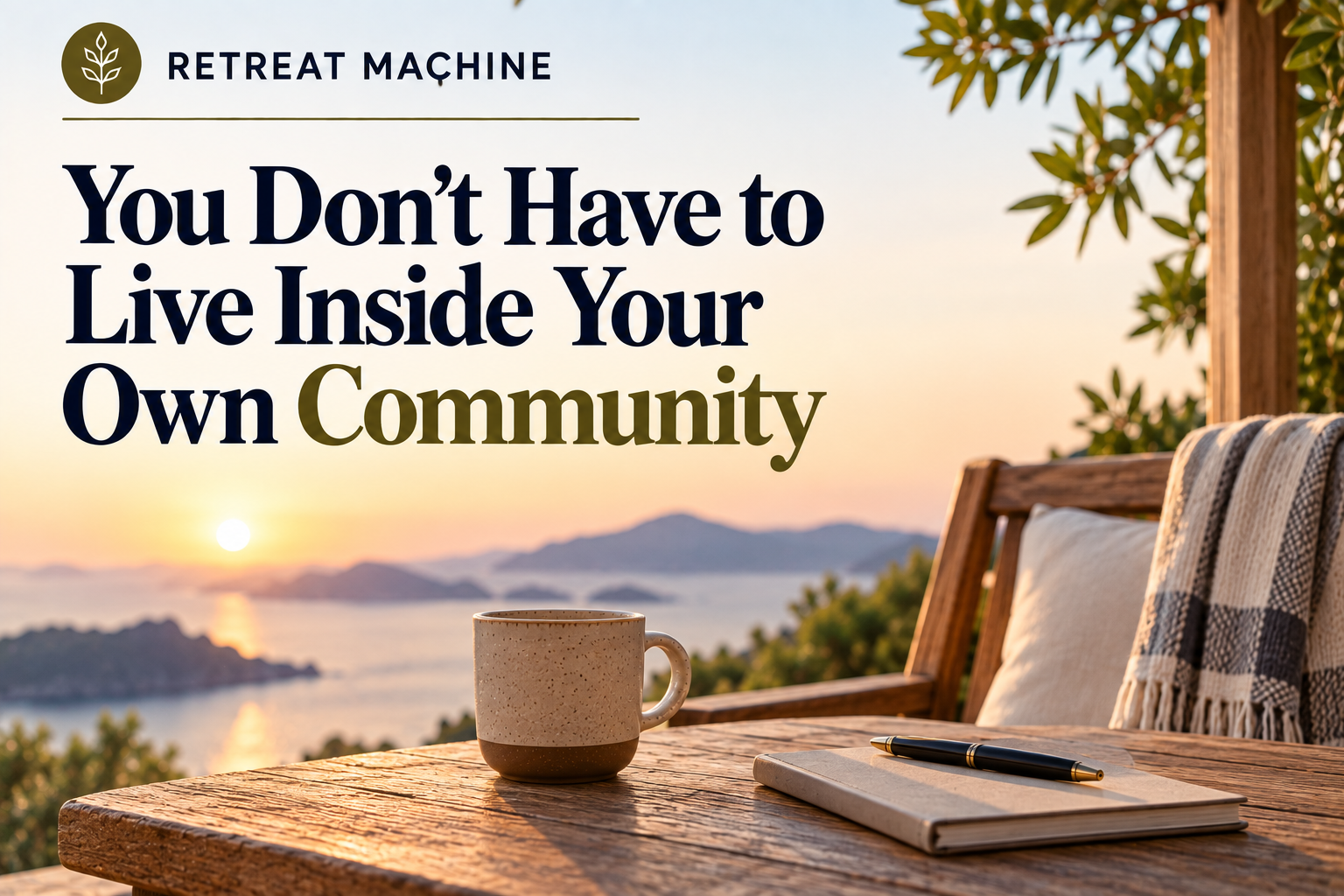 You Don't Have to Live Inside Your Own Community